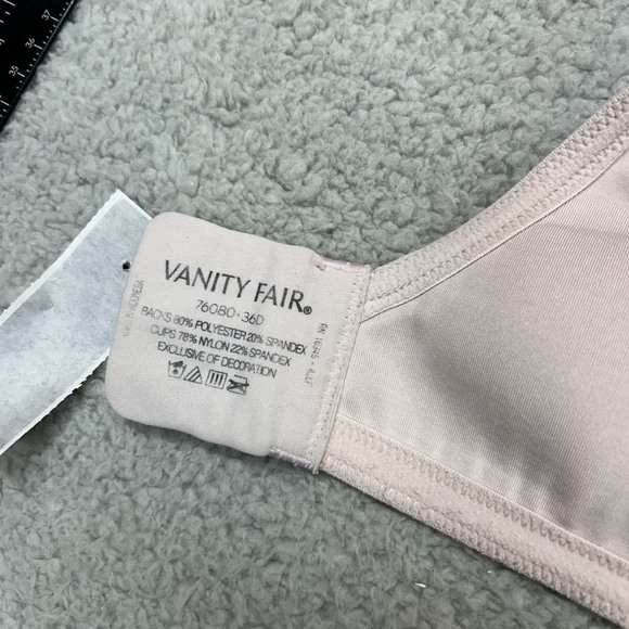 Vanity Fair Bra 36D Minimizer Bra 76080 Full Figure Underwire Minimizer - Picture 8 of 9